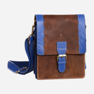 Hizon Top Grain Leather Women’s Mini Messenger Bag